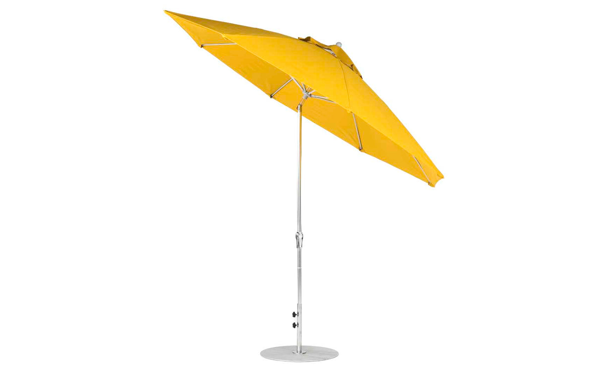 Ledge Loungers Essential Fiberglass Umbrella - 11' Octagon Crank Auto Tilt - Grand Alfresco