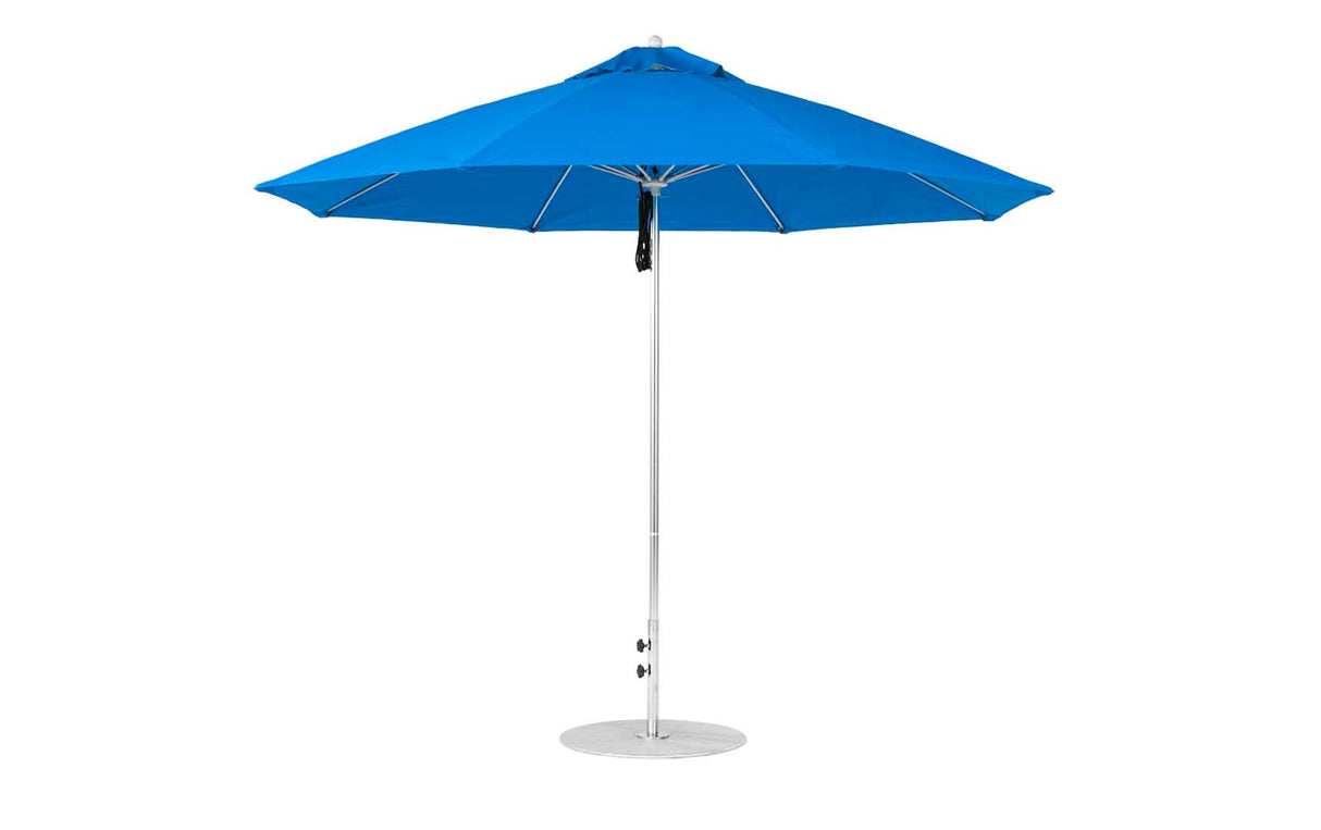 Ledge Loungers Essential Fiberglass Umbrella - 11' Octagon Pulley - Grand Alfresco