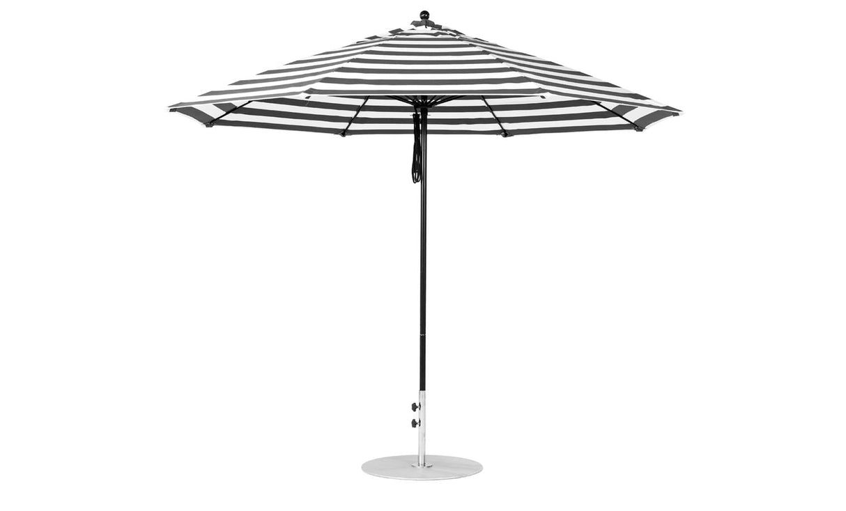 Ledge Loungers Essential Fiberglass Umbrella - 11' Octagon Pulley - Grand Alfresco