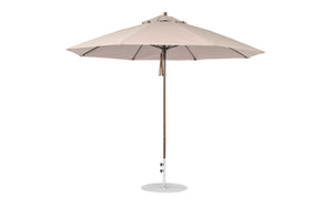 Ledge Loungers Essential Fiberglass Umbrella - 11' Octagon Pulley - Grand Alfresco