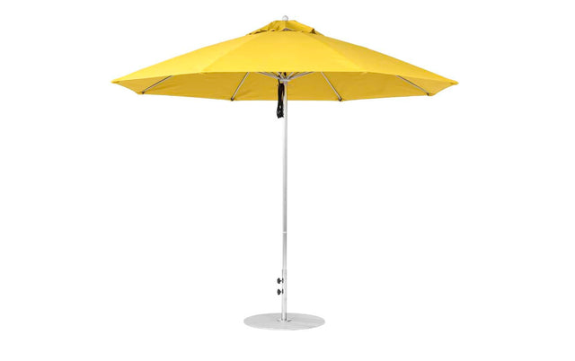 Ledge Loungers Essential Fiberglass Umbrella - 11' Octagon Pulley - Grand Alfresco