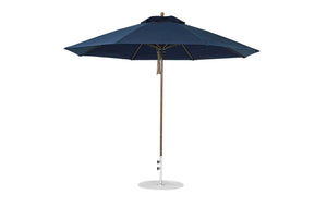 Ledge Loungers Essential Fiberglass Umbrella - 11' Octagon Pulley - Grand Alfresco