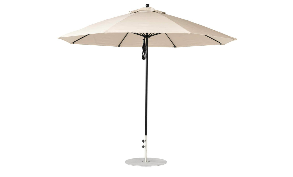 Ledge Loungers Essential Fiberglass Umbrella - 11' Octagon Pulley - Grand Alfresco