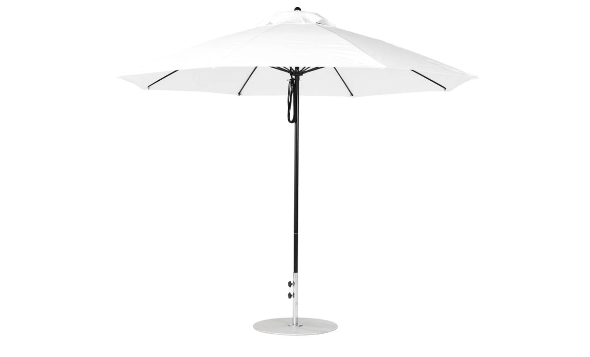 Ledge Loungers Essential Fiberglass Umbrella - 11' Octagon Pulley - Grand Alfresco