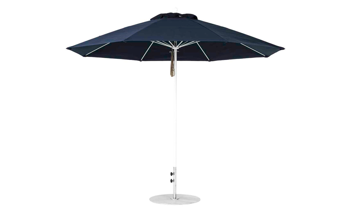 Ledge Loungers Essential Fiberglass Umbrella - 11' Octagon Pulley - Grand Alfresco