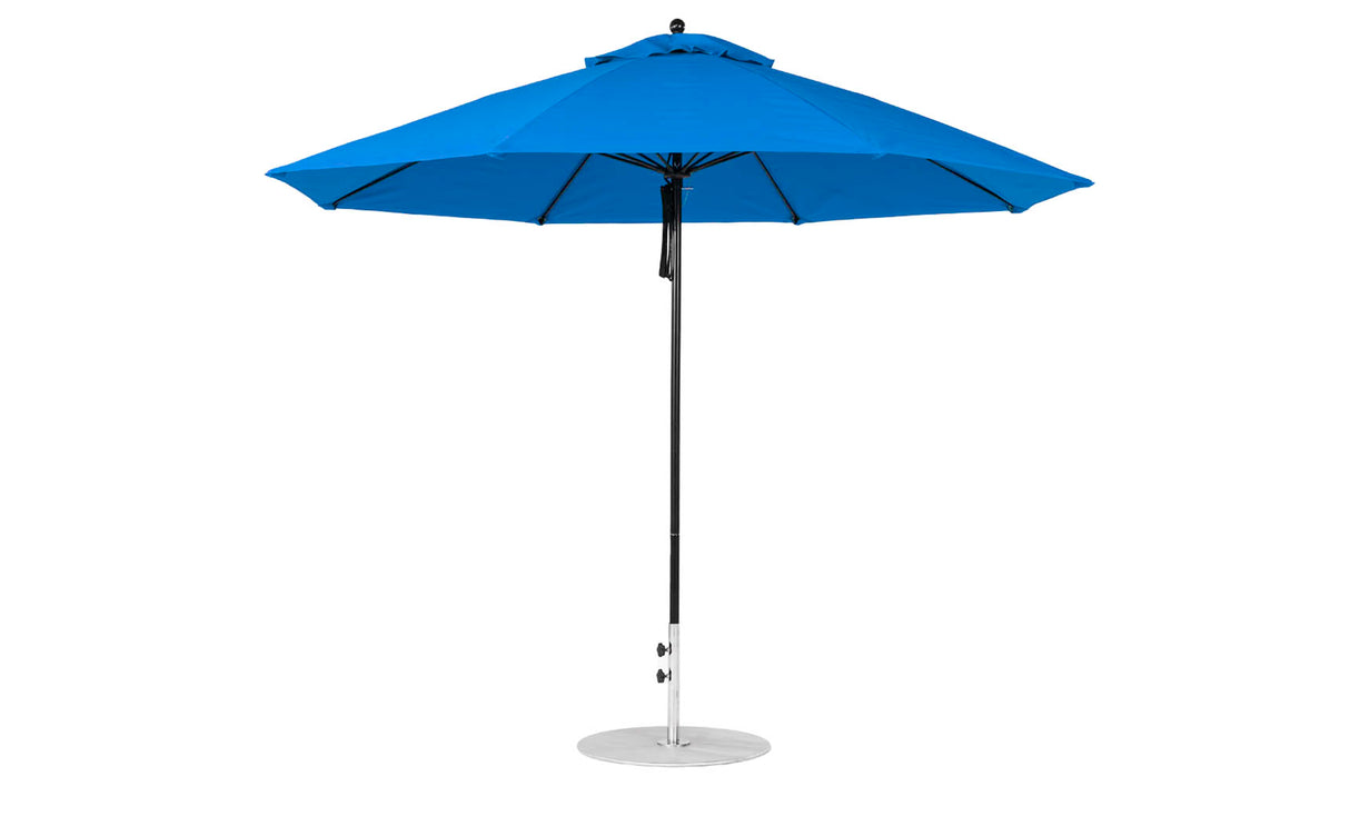 Ledge Loungers Essential Fiberglass Umbrella - 11' Octagon Pulley - Grand Alfresco