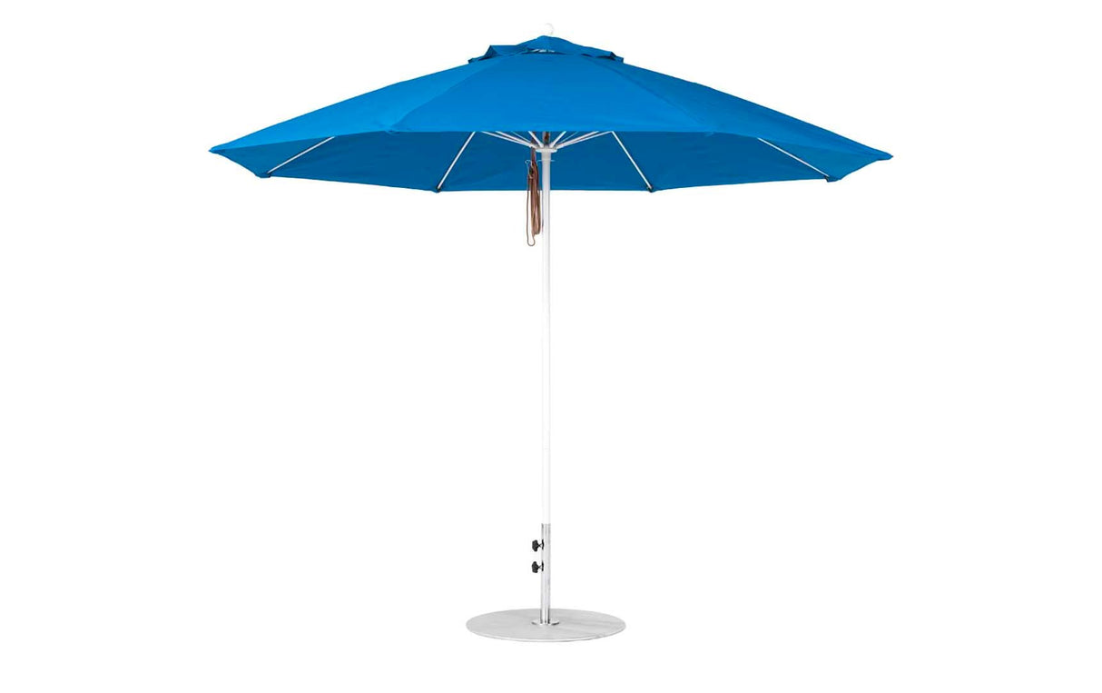 Ledge Loungers Essential Fiberglass Umbrella - 11' Octagon Pulley - Grand Alfresco