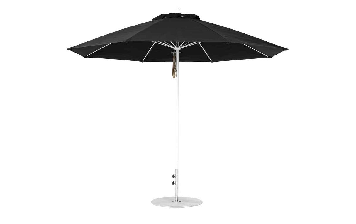 Ledge Loungers Essential Fiberglass Umbrella - 11' Octagon Pulley - Grand Alfresco