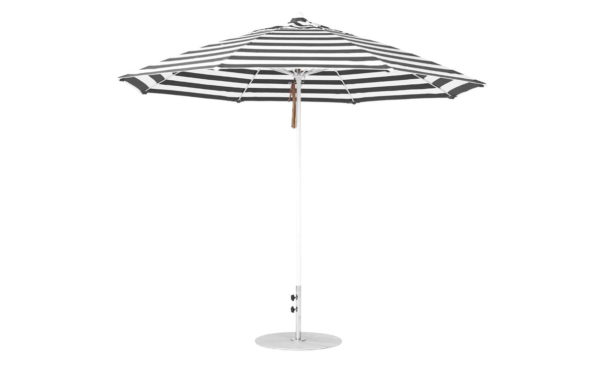 Ledge Loungers Essential Fiberglass Umbrella - 11' Octagon Pulley - Grand Alfresco