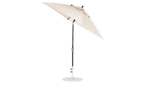 Ledge Loungers Essential Fiberglass Umbrella - 6.5' Square Crank Auto Tilt - Grand Alfresco