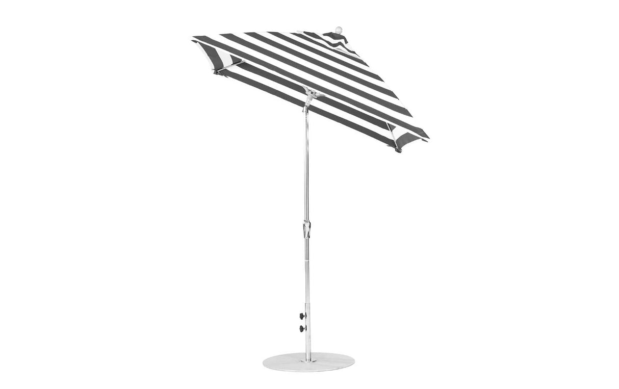 Ledge Loungers Essential Fiberglass Umbrella - 6.5' Square Crank Auto Tilt - Grand Alfresco