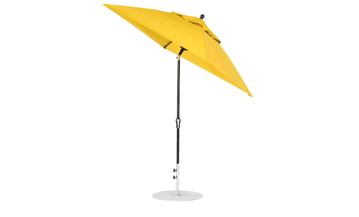 Ledge Loungers Essential Fiberglass Umbrella - 6.5' Square Crank Auto Tilt - Grand Alfresco