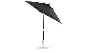 Ledge Loungers Essential Fiberglass Umbrella - 6.5' Square Crank Auto Tilt - Grand Alfresco