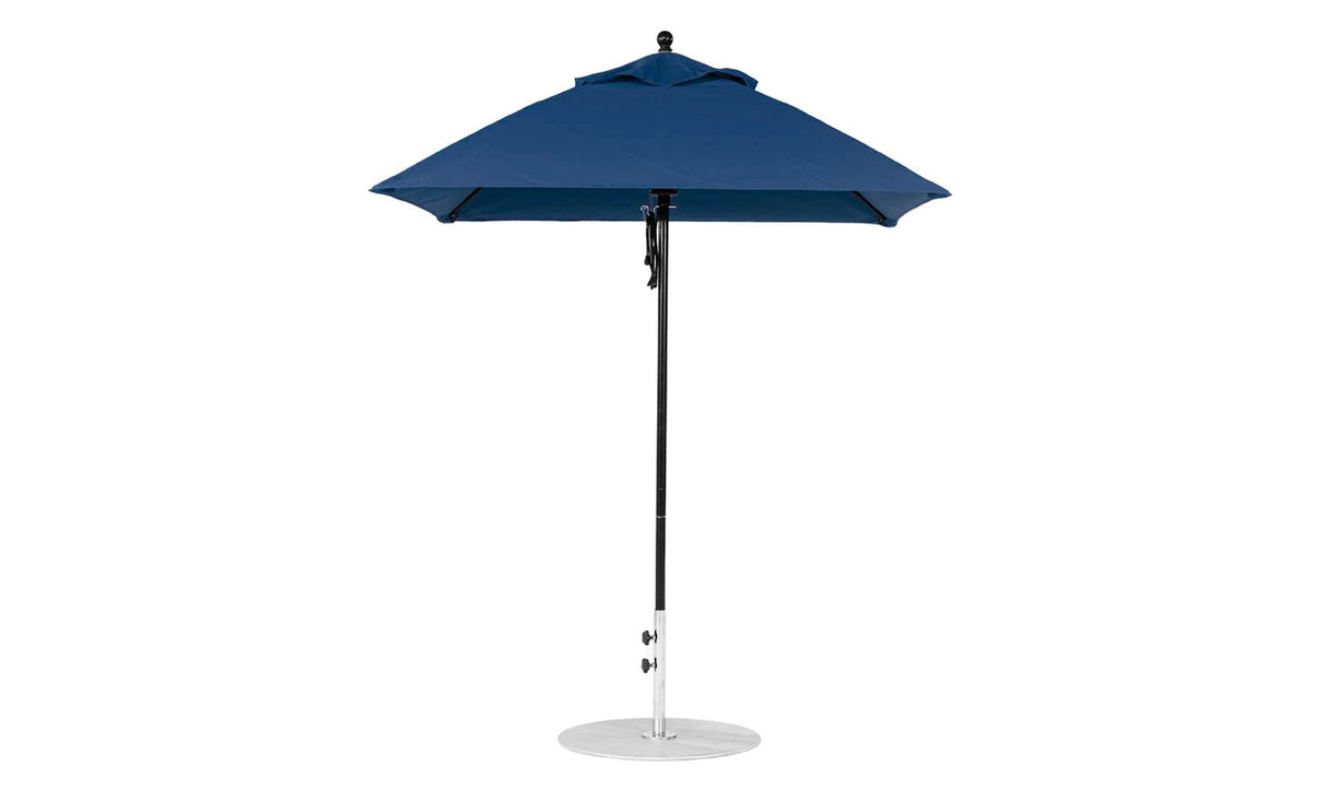 Ledge Loungers Essential Fiberglass Umbrella - 6.5' Square Pulley - Grand Alfresco