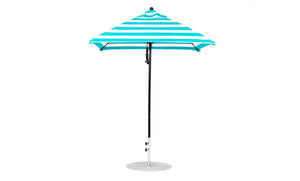 Ledge Loungers Essential Fiberglass Umbrella - 6.5' Square Pulley - Grand Alfresco