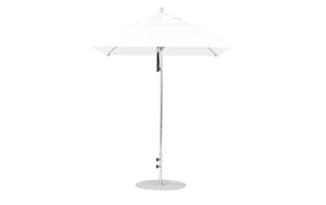 Ledge Loungers Essential Fiberglass Umbrella - 6.5' Square Pulley - Grand Alfresco