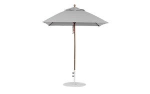 Ledge Loungers Essential Fiberglass Umbrella - 6.5' Square Pulley - Grand Alfresco