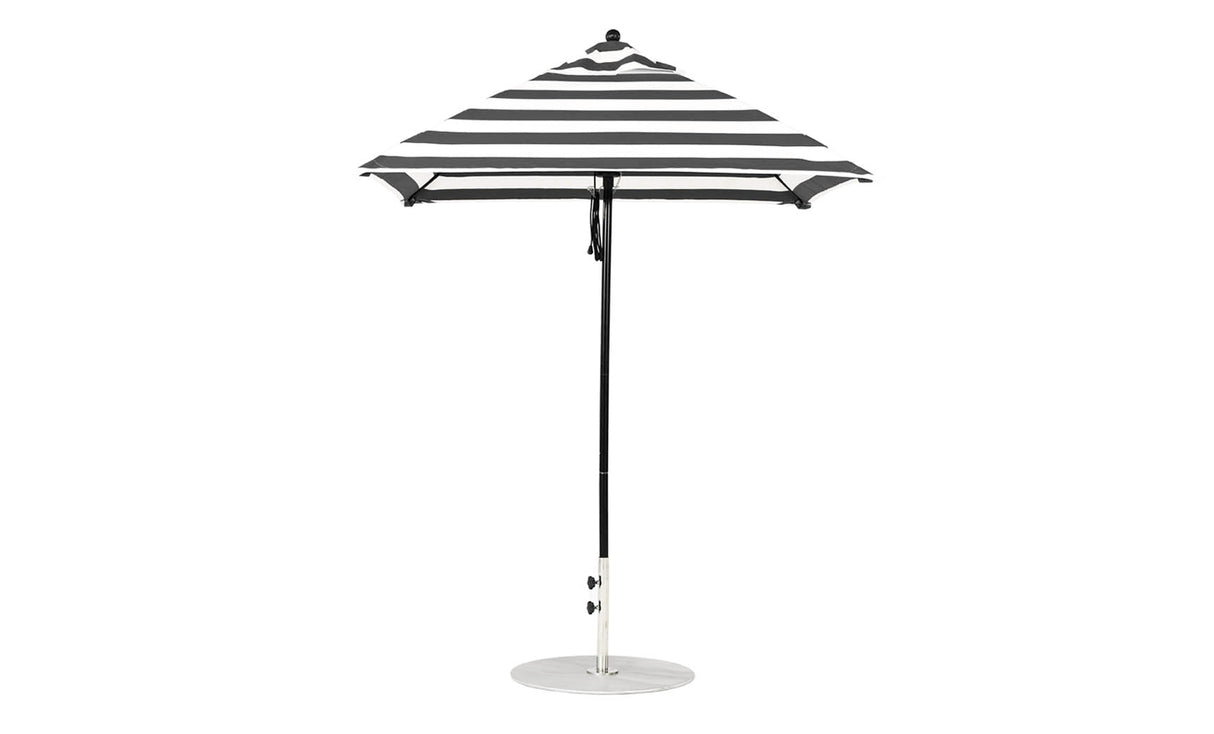 Ledge Loungers Essential Fiberglass Umbrella - 6.5' Square Pulley - Grand Alfresco