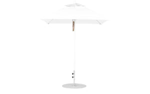 Ledge Loungers Essential Fiberglass Umbrella - 6.5' Square Pulley - Grand Alfresco