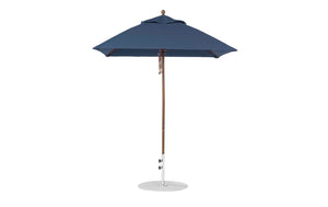 Ledge Loungers Essential Fiberglass Umbrella - 6.5' Square Pulley - Grand Alfresco