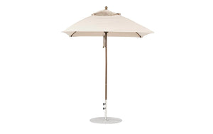 Ledge Loungers Essential Fiberglass Umbrella - 6.5' Square Pulley - Grand Alfresco