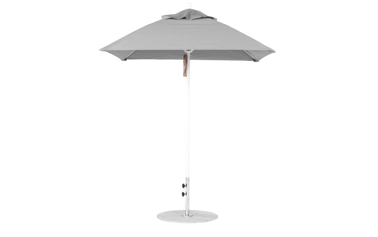 Ledge Loungers Essential Fiberglass Umbrella - 6.5' Square Pulley - Grand Alfresco