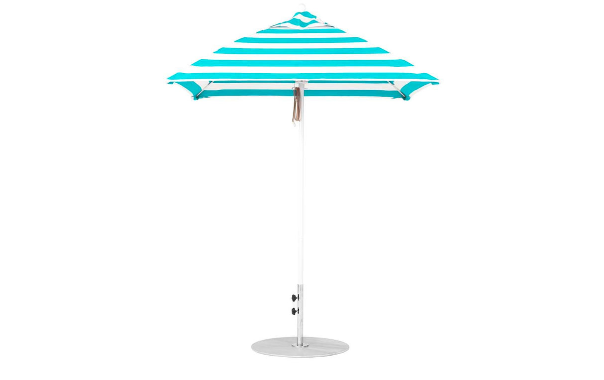 Ledge Loungers Essential Fiberglass Umbrella - 6.5' Square Pulley - Grand Alfresco