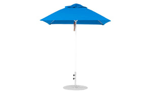 Ledge Loungers Essential Fiberglass Umbrella - 6.5' Square Pulley - Grand Alfresco