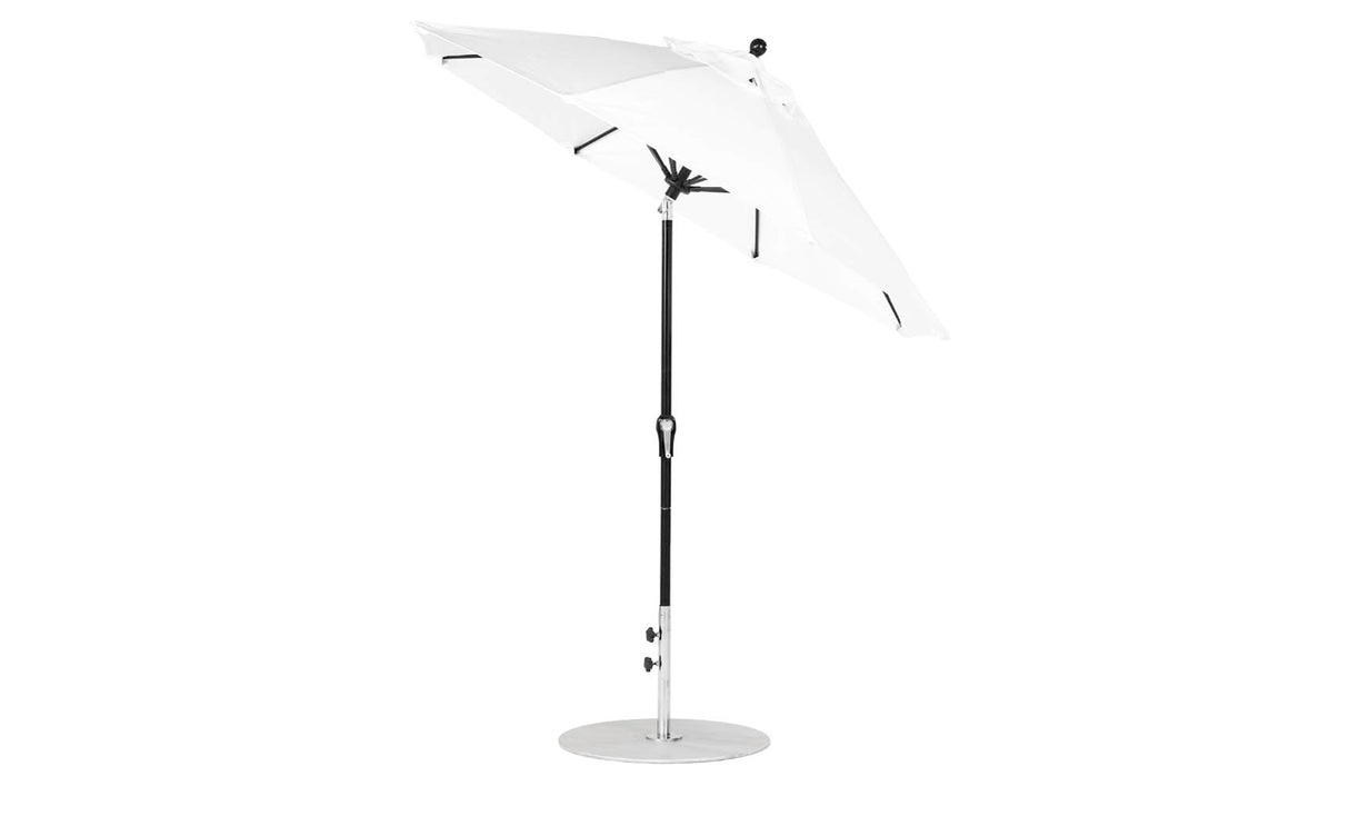 Ledge Loungers Essential Fiberglass Umbrella 7.5' Octagon Crank Auto Tilt - Grand Alfresco