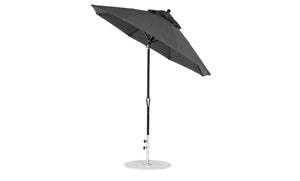 Ledge Loungers Essential Fiberglass Umbrella 7.5' Octagon Crank Auto Tilt - Grand Alfresco