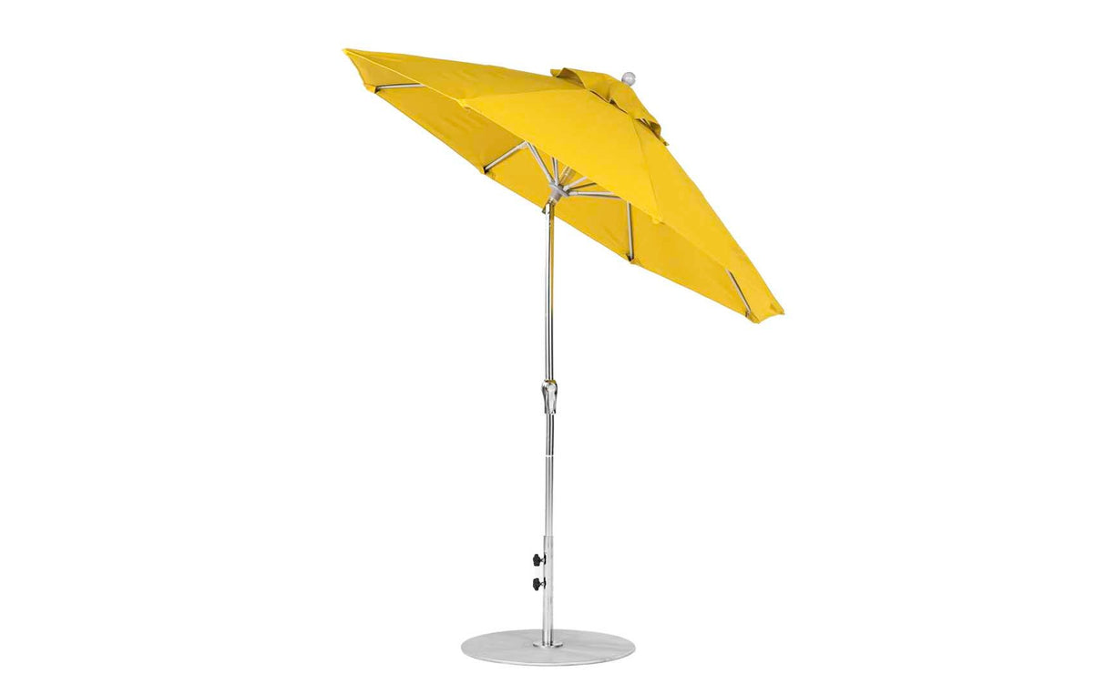 Ledge Loungers Essential Fiberglass Umbrella 7.5' Octagon Crank Auto Tilt - Grand Alfresco