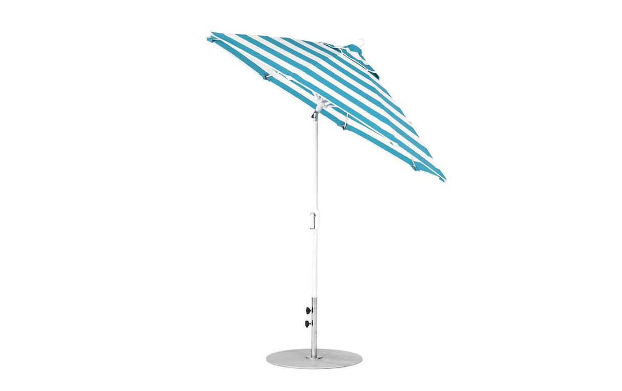 Ledge Loungers Essential Fiberglass Umbrella 7.5' Octagon Crank Auto Tilt - Grand Alfresco