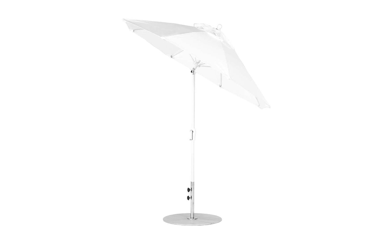 Ledge Loungers Essential Fiberglass Umbrella 7.5' Octagon Crank Auto Tilt - Grand Alfresco