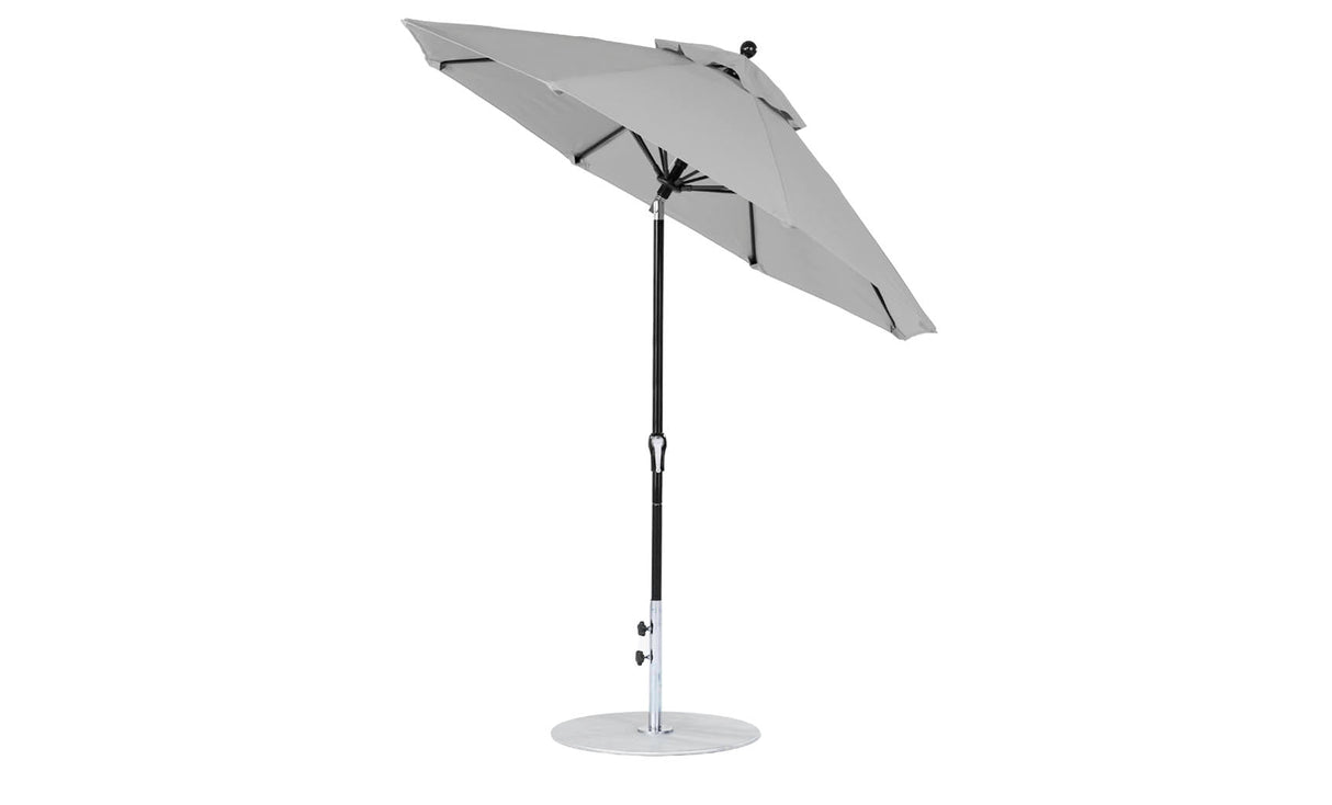 Ledge Loungers Essential Fiberglass Umbrella 7.5' Octagon Crank Auto Tilt - Grand Alfresco