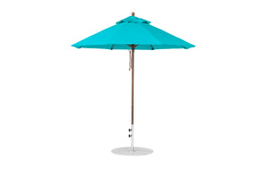 Ledge Loungers Essential Fiberglass Umbrella - 7.5' Octagon Pulley - Grand Alfresco