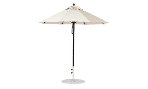 Ledge Loungers Essential Fiberglass Umbrella - 7.5' Octagon Pulley - Grand Alfresco