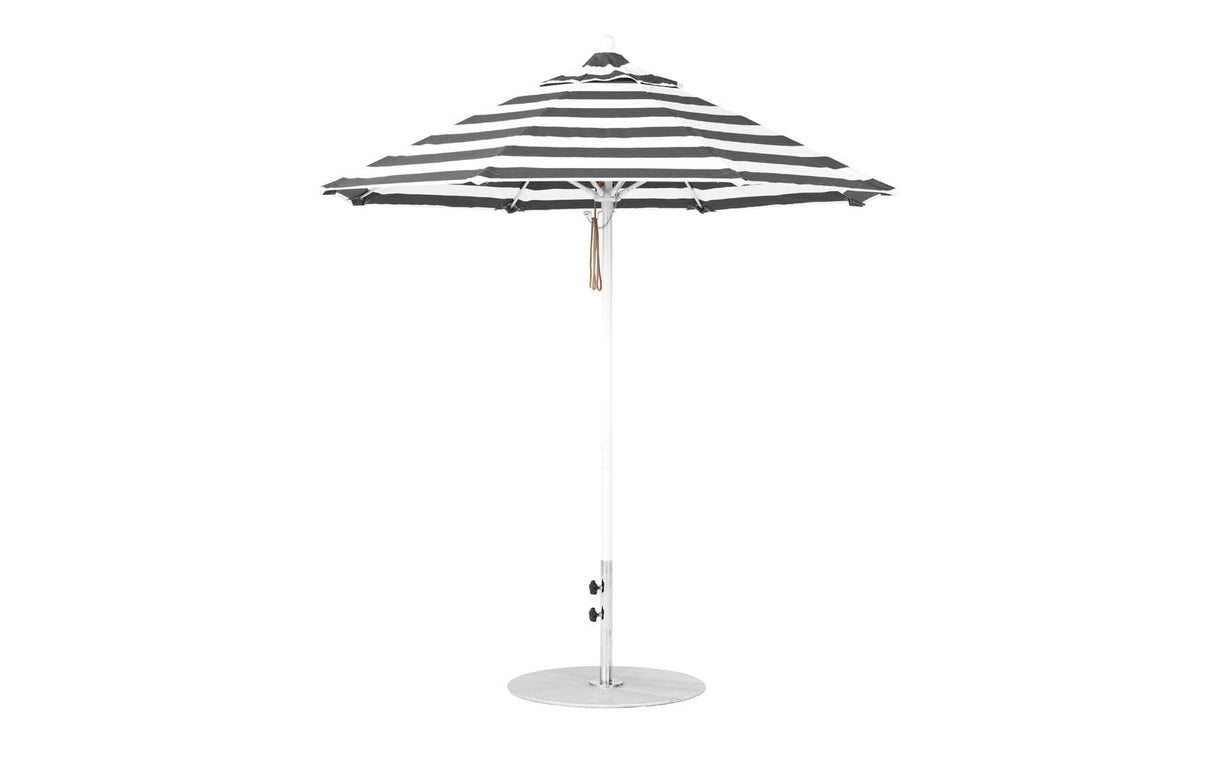 Ledge Loungers Essential Fiberglass Umbrella - 7.5' Octagon Pulley - Grand Alfresco