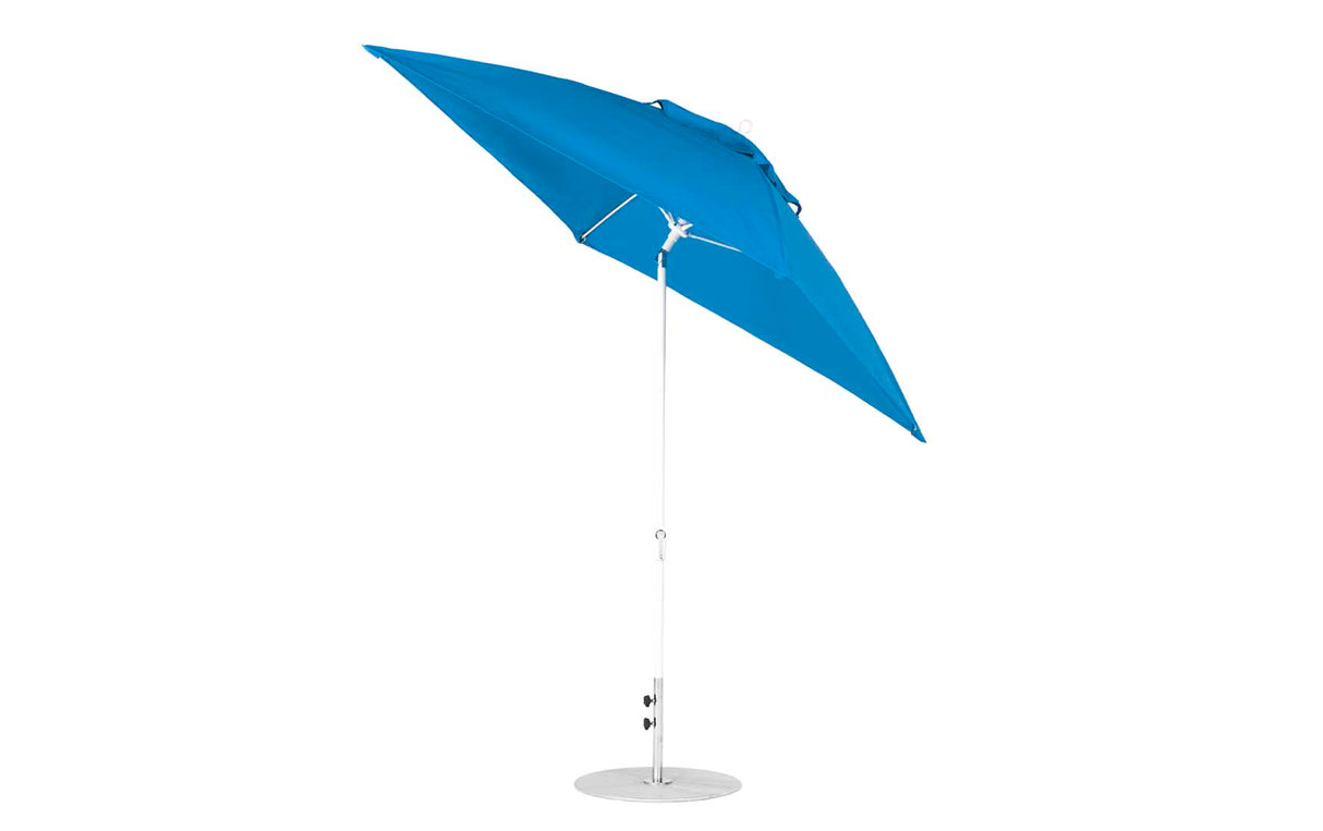 Ledge Loungers Essential Fiberglass Umbrella - 7.5' Square Crank Auto Tilt - Grand Alfresco