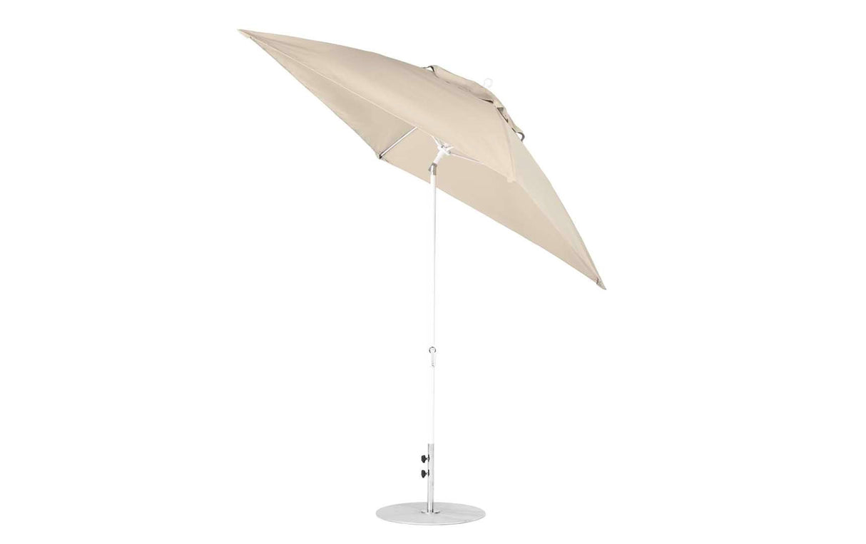 Ledge Loungers Essential Fiberglass Umbrella - 7.5' Square Crank Auto Tilt - Grand Alfresco