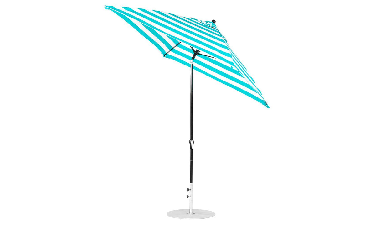 Ledge Loungers Essential Fiberglass Umbrella - 7.5' Square Crank Auto Tilt - Grand Alfresco