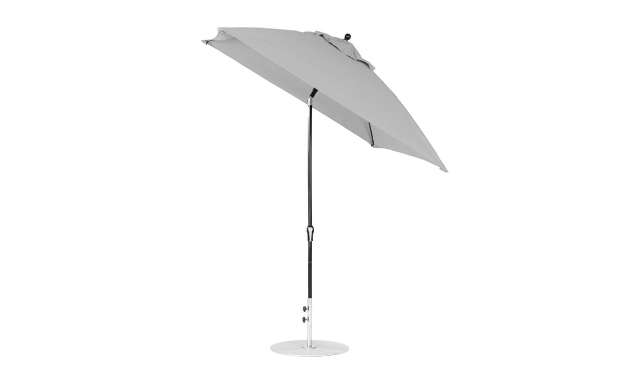 Ledge Loungers Essential Fiberglass Umbrella - 7.5' Square Crank Auto Tilt - Grand Alfresco