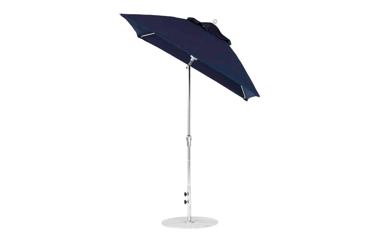 Ledge Loungers Essential Fiberglass Umbrella - 7.5' Square Crank Auto Tilt - Grand Alfresco