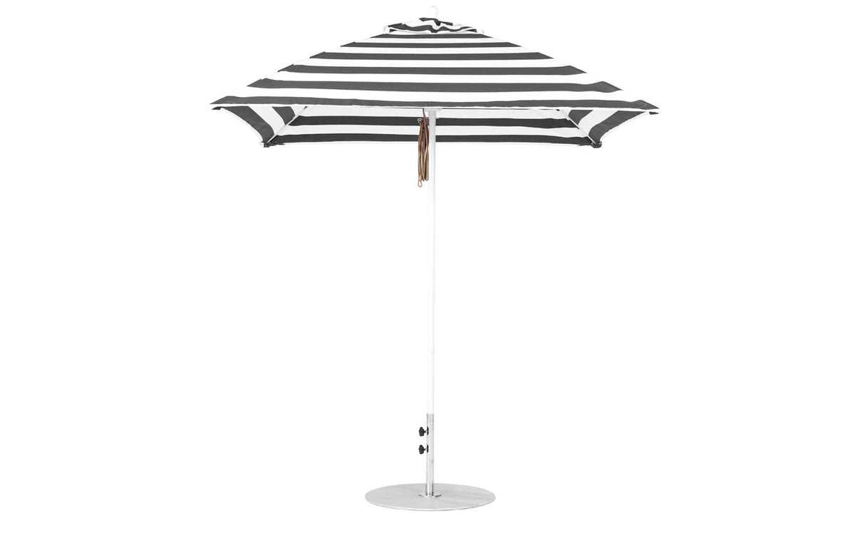 Ledge Loungers Essential Fiberglass Umbrella - 7.5' Square Pulley - Grand Alfresco