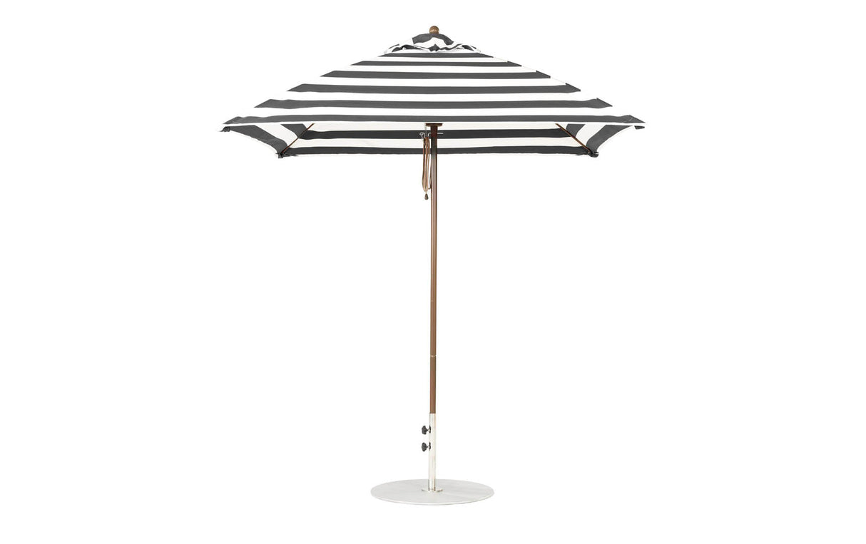 Ledge Loungers Essential Fiberglass Umbrella - 7.5' Square Pulley - Grand Alfresco