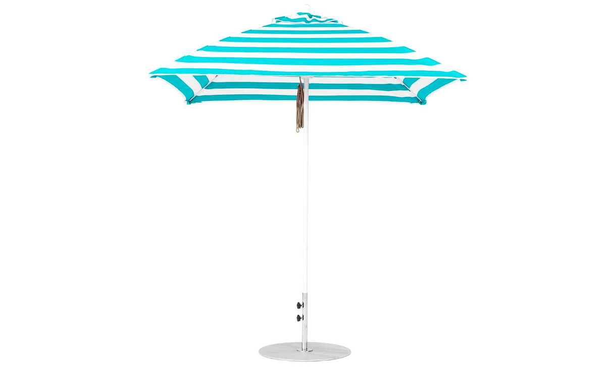 Ledge Loungers Essential Fiberglass Umbrella - 7.5' Square Pulley - Grand Alfresco