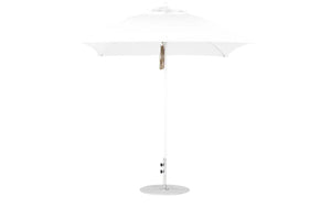 Ledge Loungers Essential Fiberglass Umbrella - 7.5' Square Pulley - Grand Alfresco