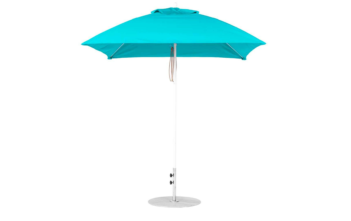 Ledge Loungers Essential Fiberglass Umbrella - 7.5' Square Pulley - Grand Alfresco