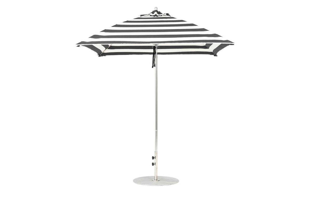 Ledge Loungers Essential Fiberglass Umbrella - 7.5' Square Pulley - Grand Alfresco