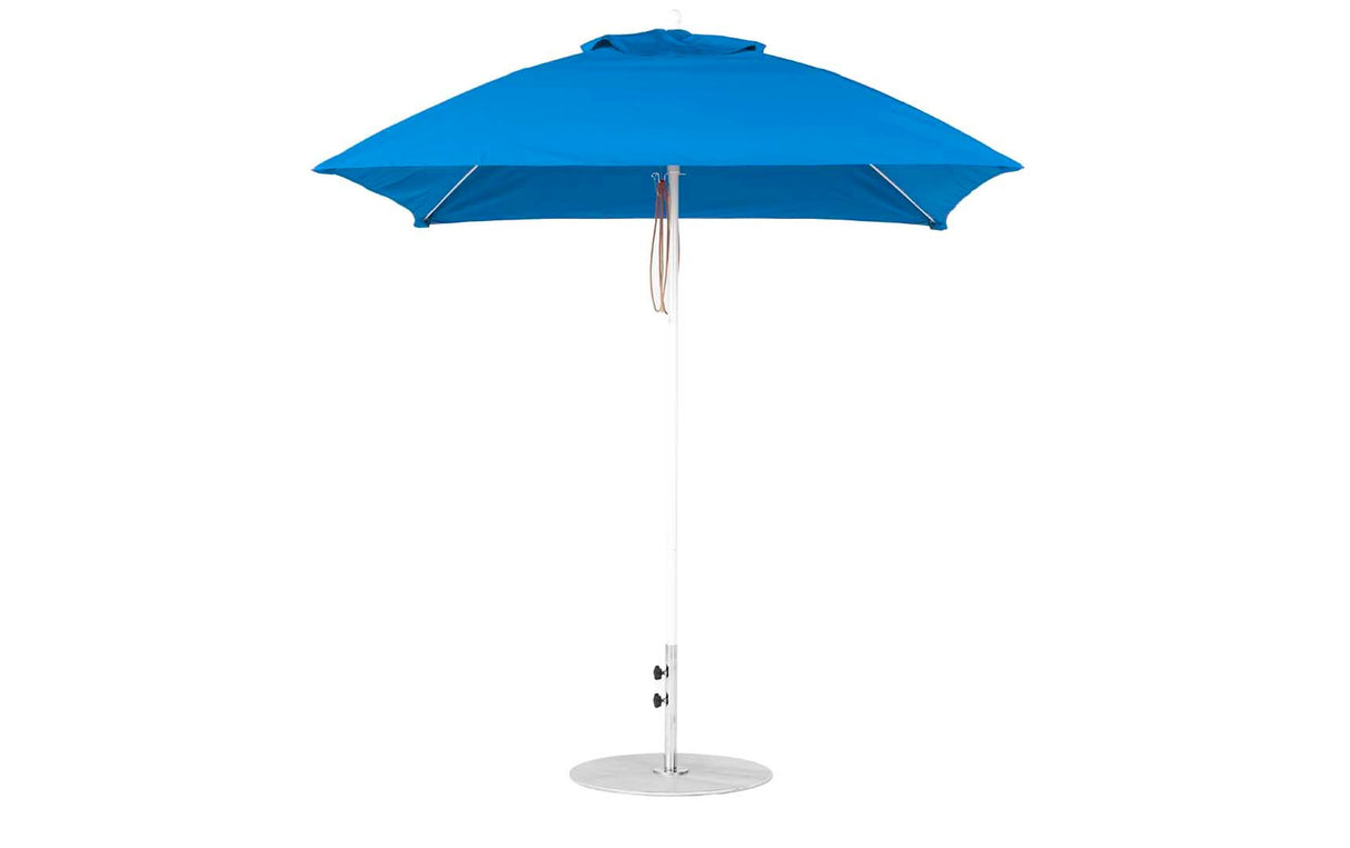 Ledge Loungers Essential Fiberglass Umbrella - 7.5' Square Pulley - Grand Alfresco