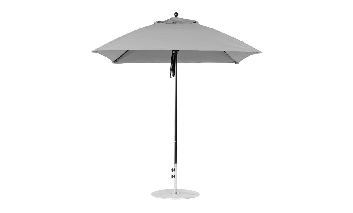 Ledge Loungers Essential Fiberglass Umbrella - 7.5' Square Pulley - Grand Alfresco